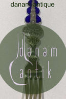 A. Michelsen 1927 Julegaffel Forgyldt Sterling Sølv med Emalje