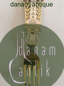 A. Michelsen Julegaffel 1923 Forgyldt Sterling Sølv