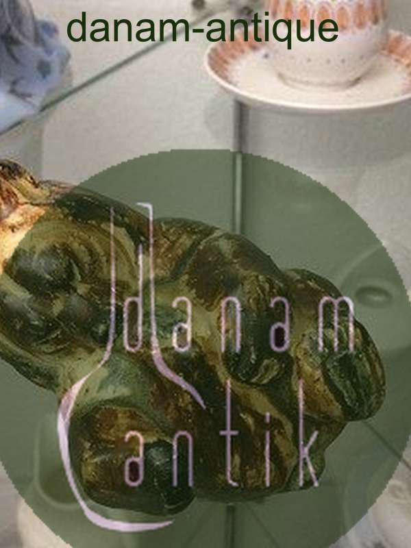 Arne Ingdam Bjørne Unge figur i lækker glasur