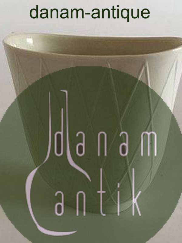 Cremefarvet Retro Moderne Vase fra Rosenthal