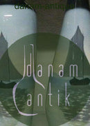 Lichte Art Nouveau Porcelæns Vase med Skibe