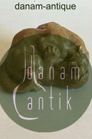 Knud Kyhn ユニークな2匹の戦う豹のフィギュア