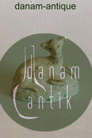 Engelsk fajance Lam figur