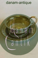 Empirekop dekoraeret med roser og guld. Antageligt Russisk. Fra 1860-1880