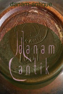 Höganäs Sortbrunglaseret vase No 1031