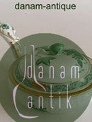 Herend Ungarsk Chinese Bouquet Grøn Apponyi  Kasserole Skål med låg