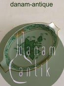 Herend Ungarsk Chinese Bouquet Grøn ske holder skål