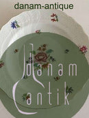 Herend Ungarn Kagetallerken, håndmalet blomster