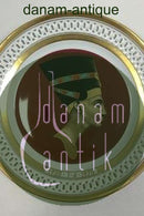 Bing & Grøndahl Platte med Profil af Nefertiti. Med gennebrudt kant og guld. No 26A