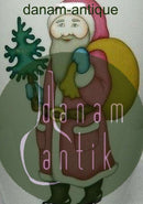 Bing og Grøndahl Julevase med Julemand No 5486