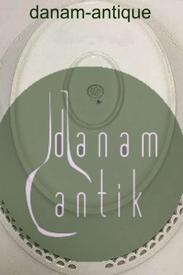 Bing & Grondahl Kronberg Large Oval Serving platter with pierced border no 315.6