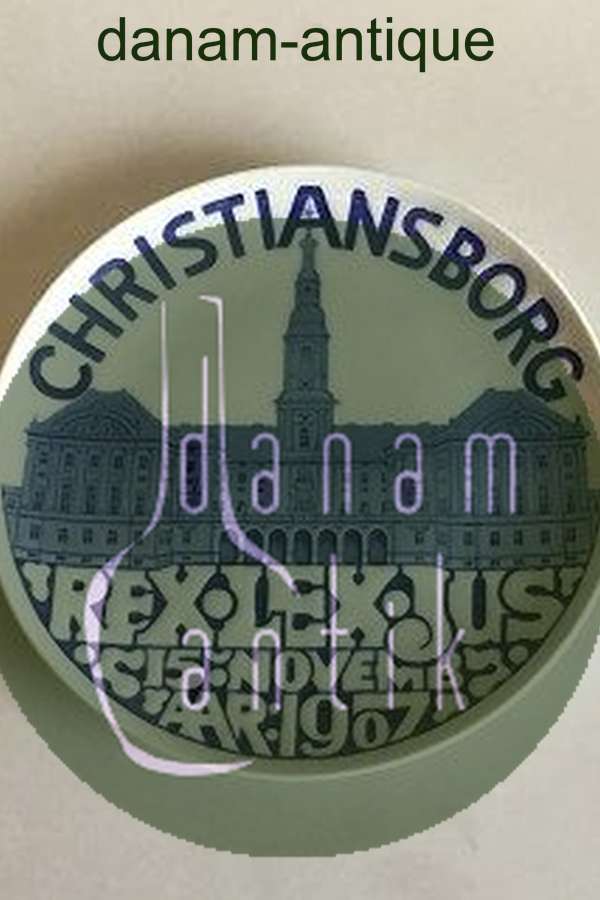 Porsgrund mindeplatte Christiansborg 15. november 1907