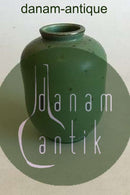 Gustavsberg Agenta Grøn Celadon Vase med sølvdekoration No 1049II