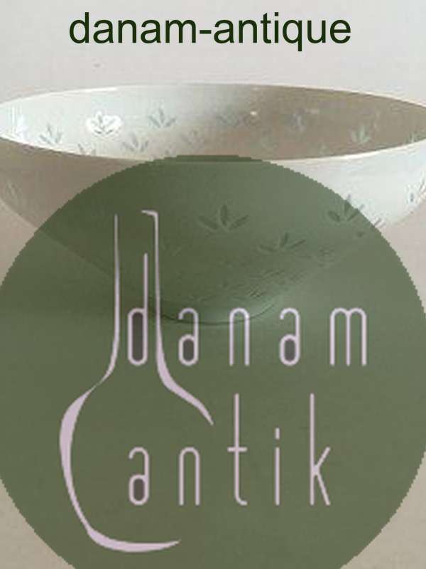 Arabia Ris Porcelæn Skål af Friedl Kjellberg