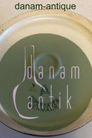 Aluminia Bremerholm Lysestage med brun glasur No 4/1491