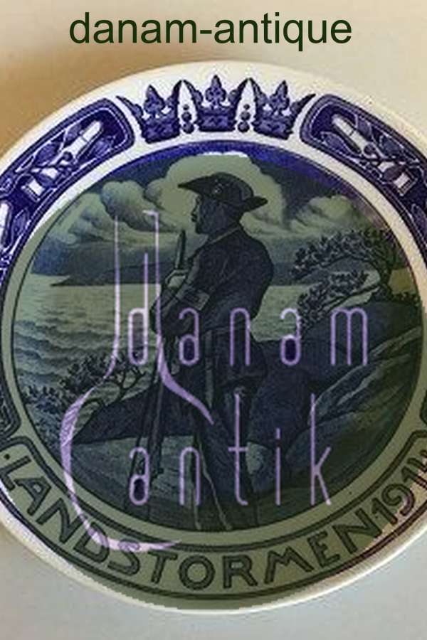 Rørstrand Platte "Landstormen 1914"