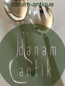 Georg Jensen Sterling Silver ピラミッド型サラダカトラリー