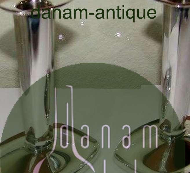 Moderne Par Cohr Lysestager i Sølv