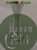 Hingelberg Trinkglas in Sterling Silber auf hohem Fuß