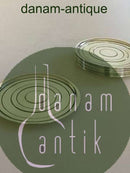 汉斯-汉森纯银玻璃托盘12件套 卡尔-古斯塔夫-汉森