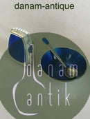 Anton Michelsen Salt & Pebersæt i Sterling Sølv med blå emalje