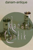 Evald Nielsen Et par lysestager af Sølv