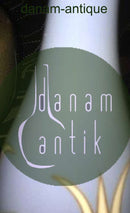 Bing & Grøndahl Art Nouveau Unika Vase af Clara Nielsen og Theodor Madsen med indlagt forgyldt sølv No 1317/56