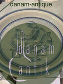 ビング＆グロンダール ストーンウェア 皿 工場の陶芸家をモチーフにしたユニークなオーヴェ・ラーセン作