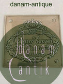 Georg Jensen Händler-Werbeschild aus Sterlingsilber