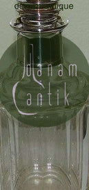 Georg Jensen Sterling Silver Bottle Stopper No 206 with glass carafe