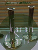 Georg Jensen Sigvard Bernadotte纯银烛台一对 No 855E