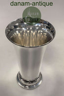 Georg Jensen Sterling Sølv Vase No 469B med Gennembrudt Mønster designet af Harald Nielsen