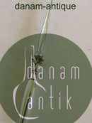 Georg Jensen纯银和不锈钢纽扣钩，编号172。