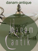 Georg Jensen Sterling Silver Oil Lamp No. 12.