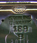 Georg Jensen Sterling Silver ブローチ No 189B