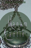 Georg Jensen スターリングシルバー ペンダント（シルバーストーン） No 919