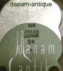 Georg Jensen Sterling Silver Lapis Lazuli Bracelet No 14 from 1904-1914