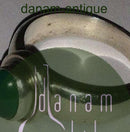 Georg Jensen Sterling Silber Ring mit grünem Stein Nr. 46C