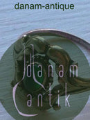 ジョージ ジェンセン スターリングシルバー リング No30 グリーンストーン