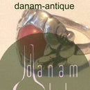 Georg Jensen Sterling Sølv Ring med Rød Koral No 11B