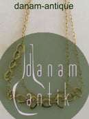 Georg Jensen Lina Falkesgaard 18K Guld Collier prydet med 10 diamanter.