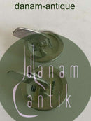 Georg Jensen Sterling Sølv Manchetknapper med Porcelæn Knap af Royal Copenhagen