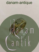 Georg Jensen 18K Gold Fusion Ring mit drei Diamanten