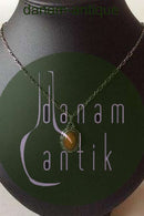 Georg Jensen Sterlingsilber-Anhänger mit Bernstein