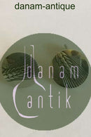 Georg Jensen Sterling Silver Cufflinks with Corn Saw