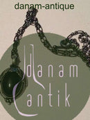 Georg Jensen Sterling Silver Annual Pendant with stone from 2010