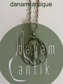 Georg Jensen Sterling Silber Jubiläumsanhänger von 1990