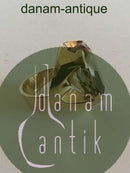 Georg Jensen 18K Gold Ring Nr. 812 mit Rauchquarz