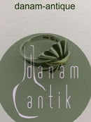 Georg Jensen Sterling Sølv / 18 kt Guld Ring No. 394