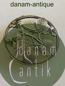 Georg Jensen Sterling Sølv Broche No. 283 med Sommerfuglemotiv